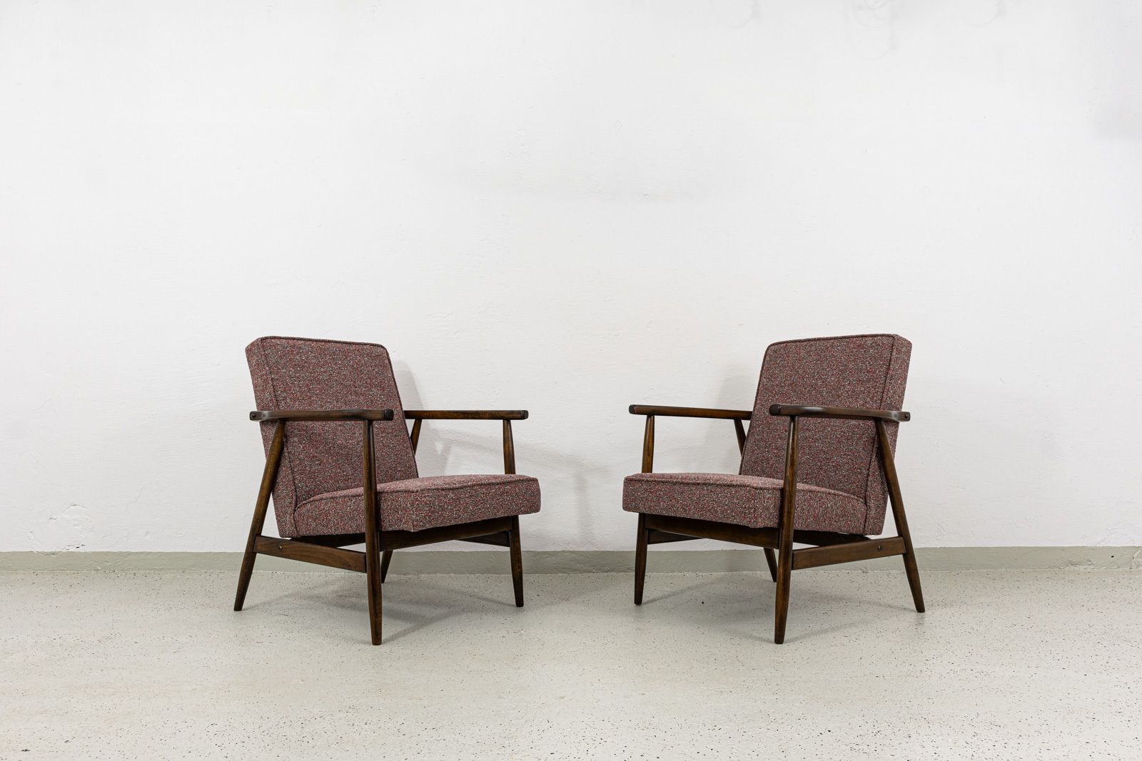 photo vintage Vintage Armchairs By Radomsko, Poland, 1960s, Set Of 2