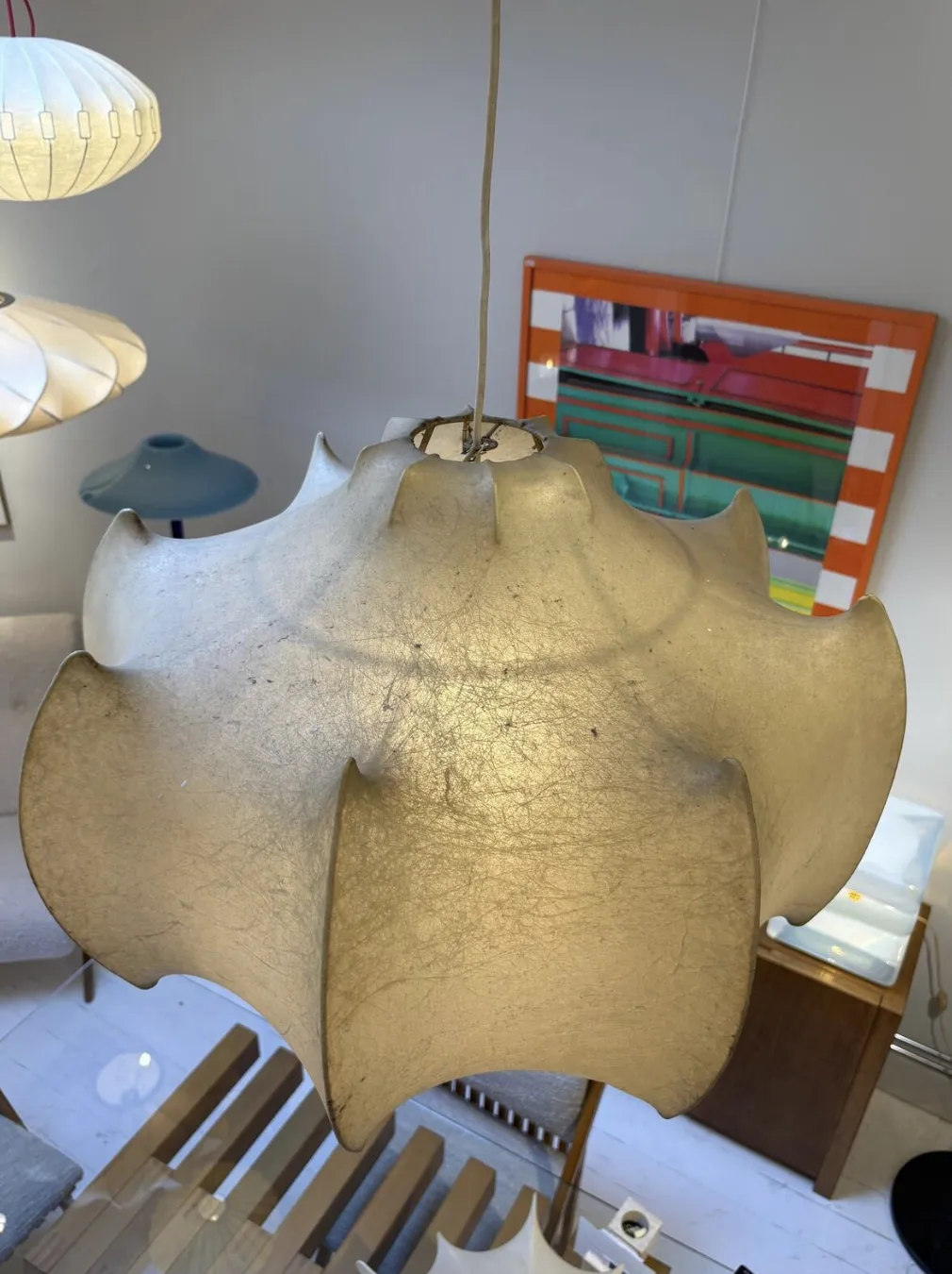 “Viscontea” Hanging Lamp By Achille & Pier Giacomo Castiglioni For Flos, 1960s photo 5070.0