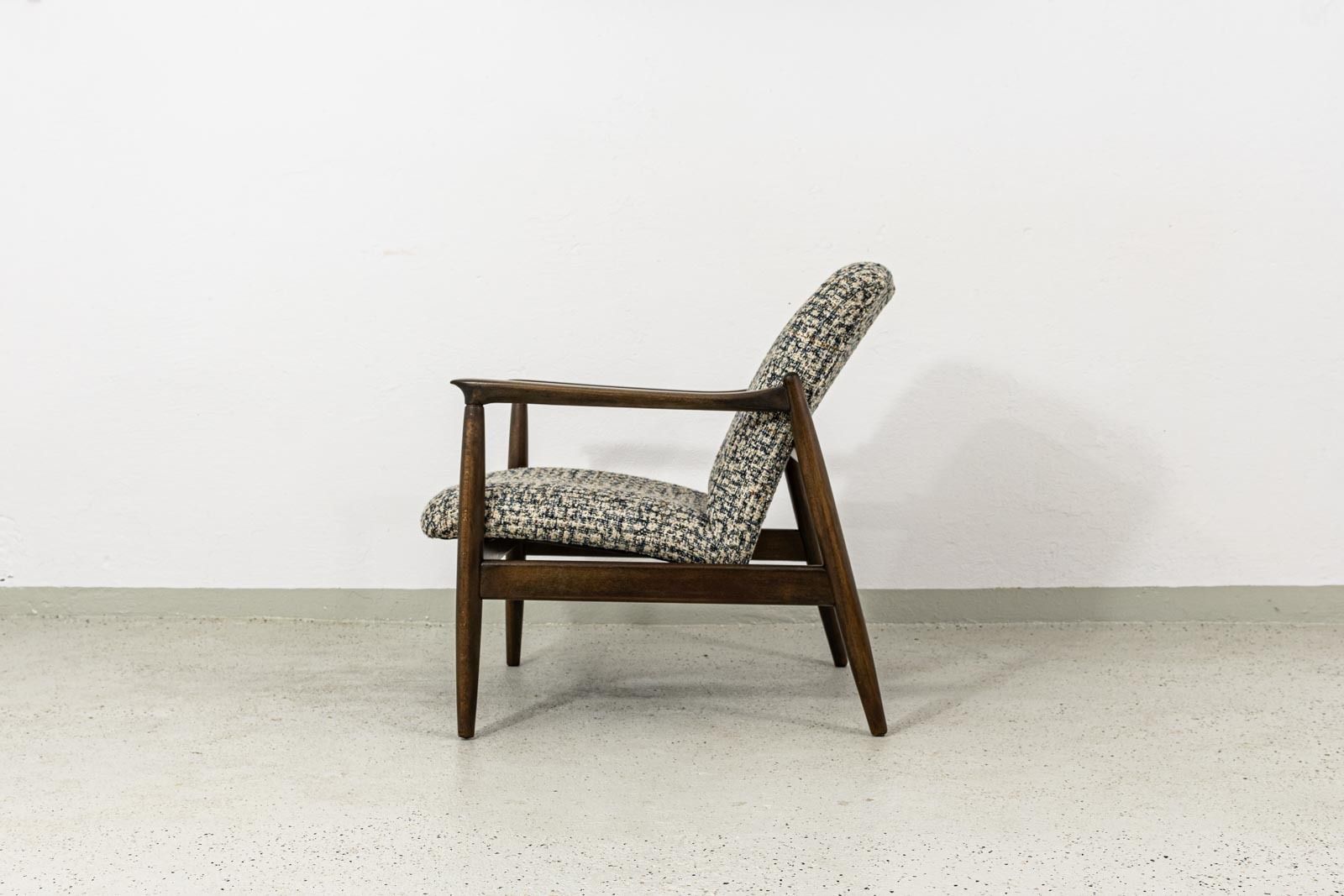 photo furniture Mid Century Modern Fauteuil Van Edmund Homa, Gfm, Polen, Jaren 1960