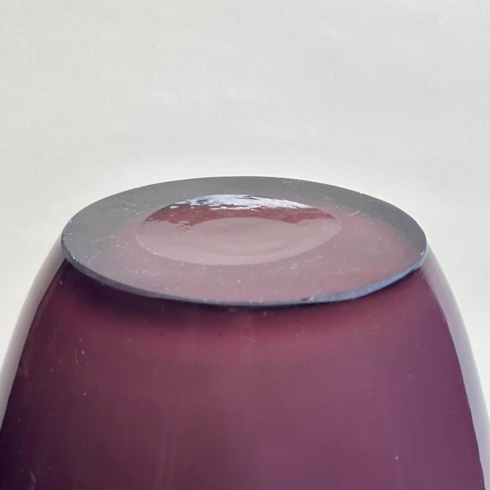 Purple Postmodern Cased Glass Amphora Vase By Jerzy Słuczan Orkusz, Poland, 1980s photo buy