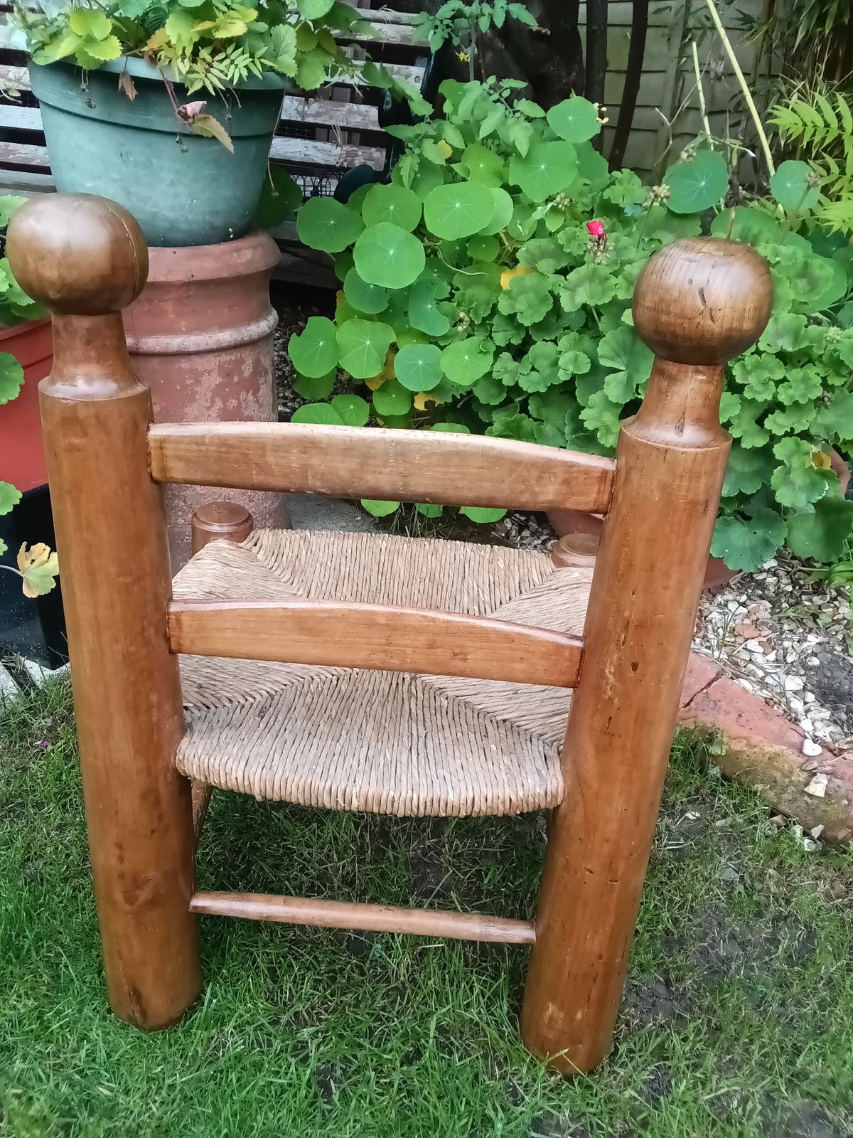 A Rare Charles Dudouyt "Chaise Basse". ( Low Chair ) 1940 / 50's. photo vinterior