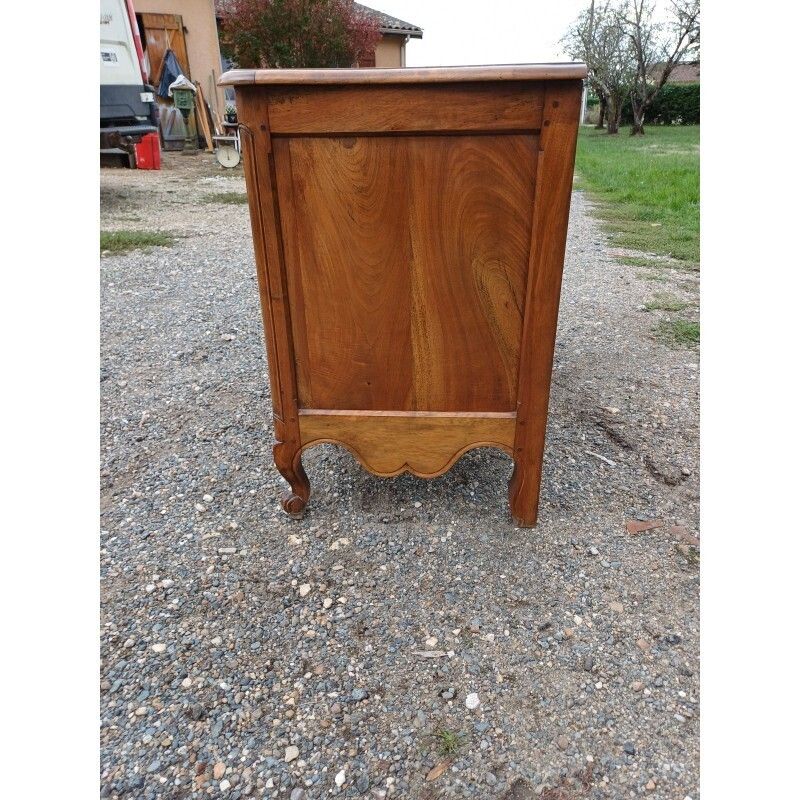 19th Century Walnut Chest Of Drawers With 3 Drawers photo vinterior