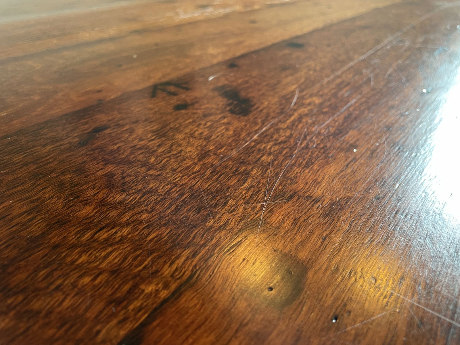 photo buy Beautiful Australian Jarrah Wood Dining Room / Boardroom Table. 2.2m X 1.01m