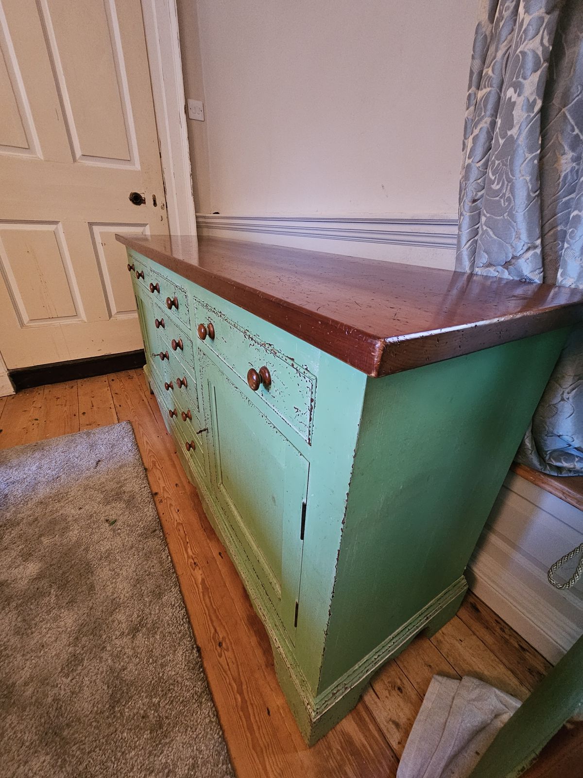Chalon Country Dresser Original Chalon Distressed Finish