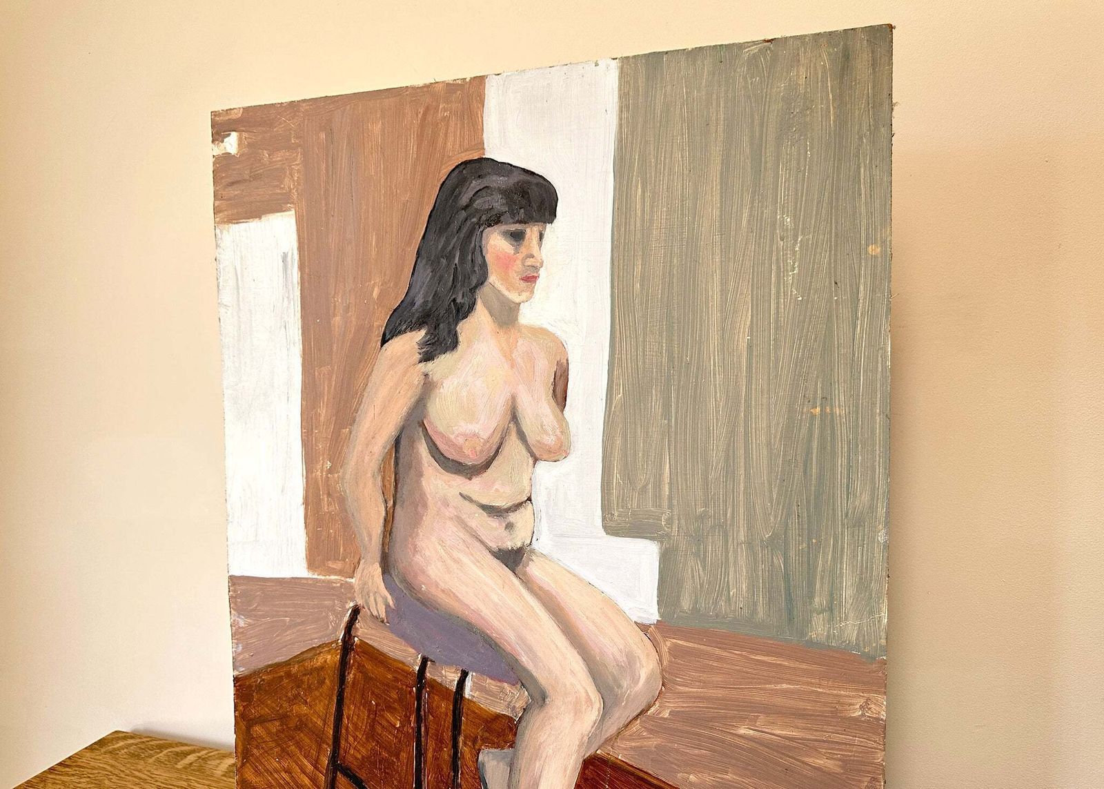 Female Nude Portrait Painting photo buy