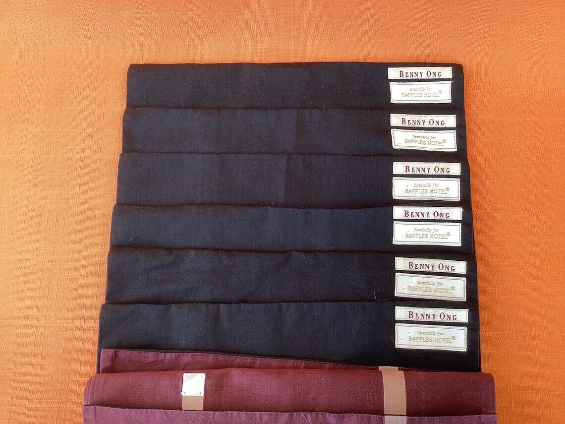Benny Ong Designer Place Mats Specially Made For Raffles Hotel (Set Of 6) Designer Table Linen photo buy