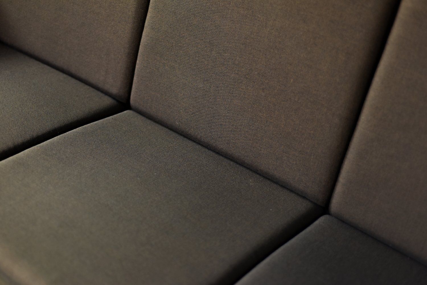Mid Century Danish Modern Brown 3 Seater Sofa By Folke Ohlsson For Fritz Hansen, 1960s photo vinterior
