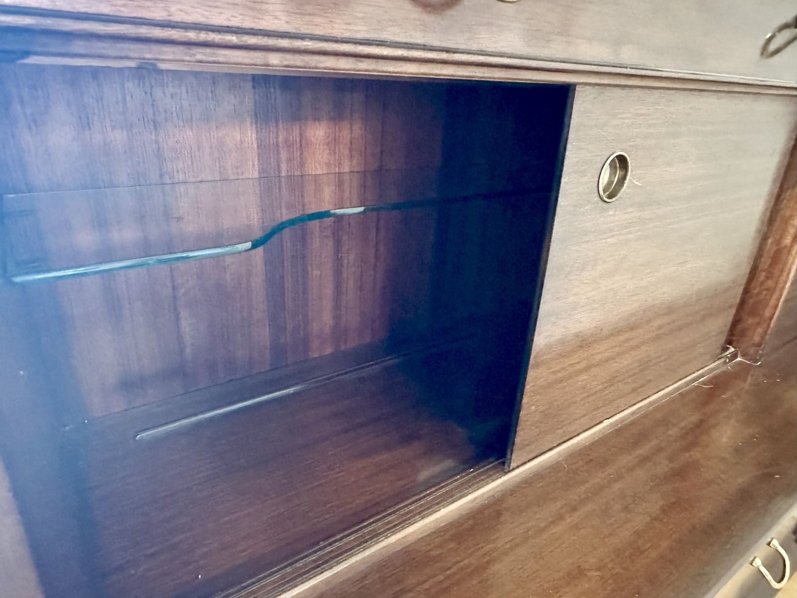Share G Plan Tola Mid Century Sideboard   Rare Matched Tola Doors Instead Of Black photo for sale