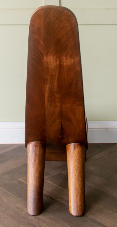 Carved West African Tribal Lobi Chair photo Furniture