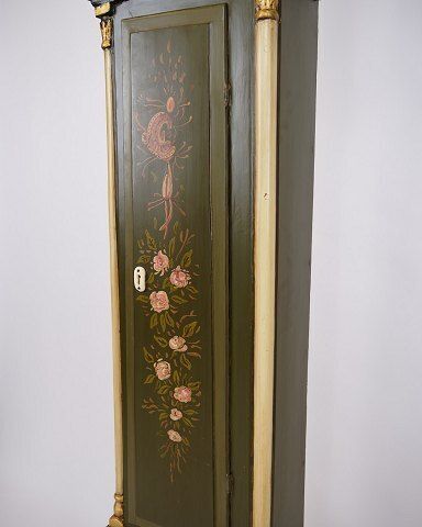 Bornholm Clock   Grandfather Clock   Painted   Hand Painted Decoration   Year 1840s photo buy