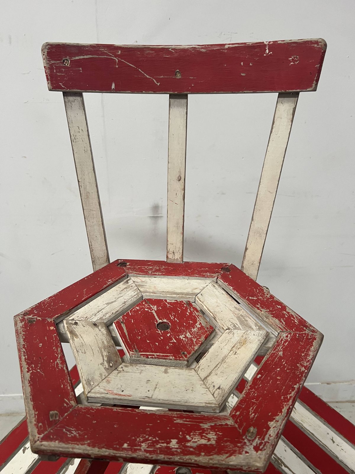 20th Century Lacquered Beech Garden Furniture Set photo vintage