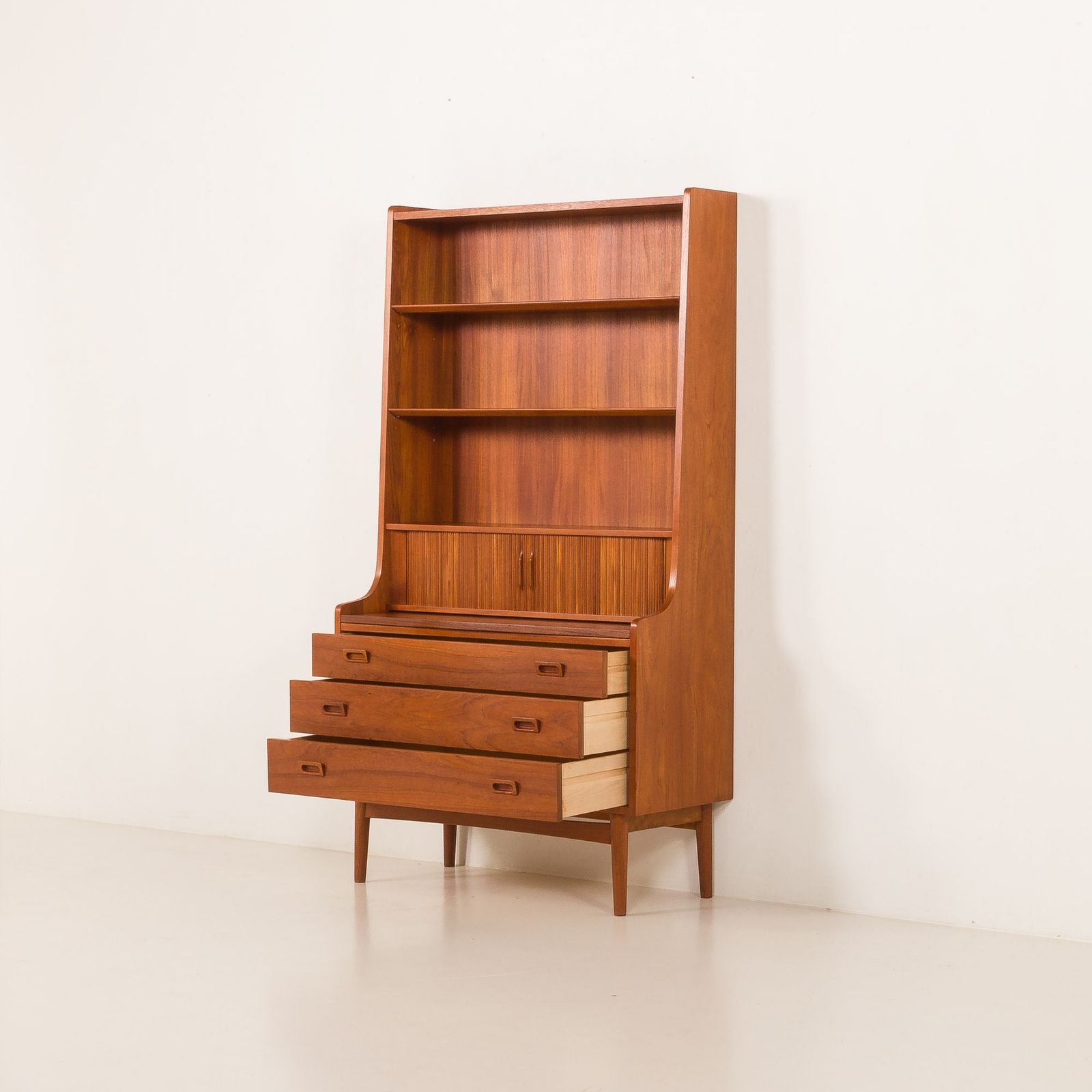 Johannes Sorth For Nexo Bookcase With Secretaire Denmark 1957 photo 2358.0