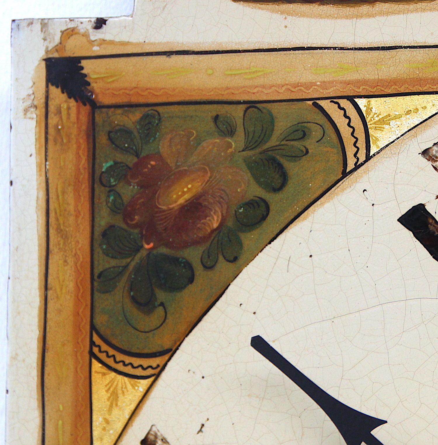 Original 18th Century Iron Grandfather/Longcase Clock Dial. Fully Guaranteed. photo 165.0