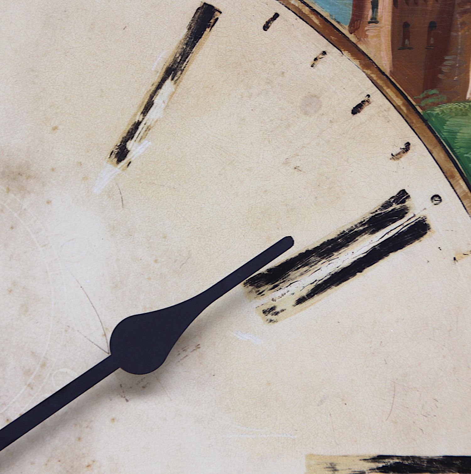 Home Decor Original 18th Century Iron Grandfather/Longcase Clock Dial. Fully Guaranteed. photo