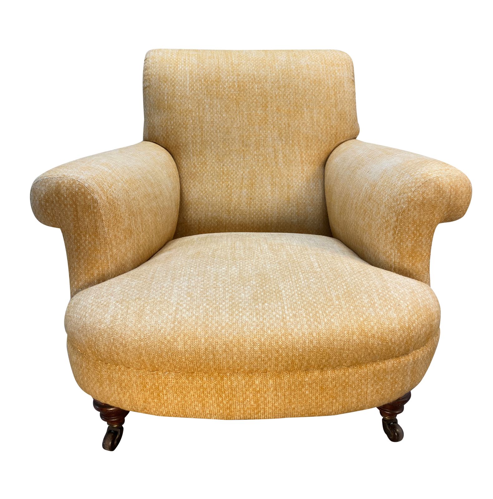 A Large English Howard & Sons Style Club Armchair photo furniture
