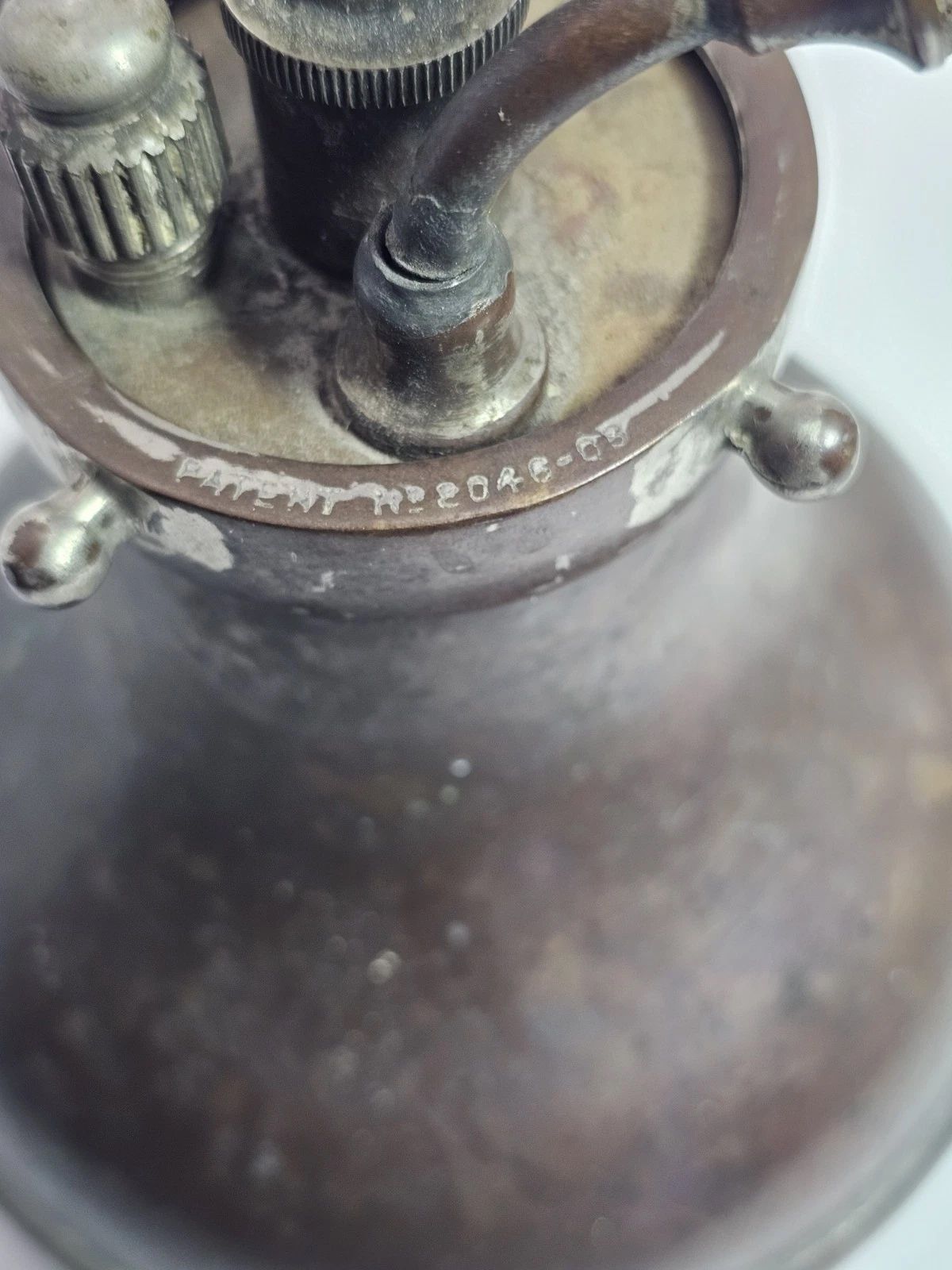 Late 19th Century Brass Chemist Steamer,  C1880's photo 195.0