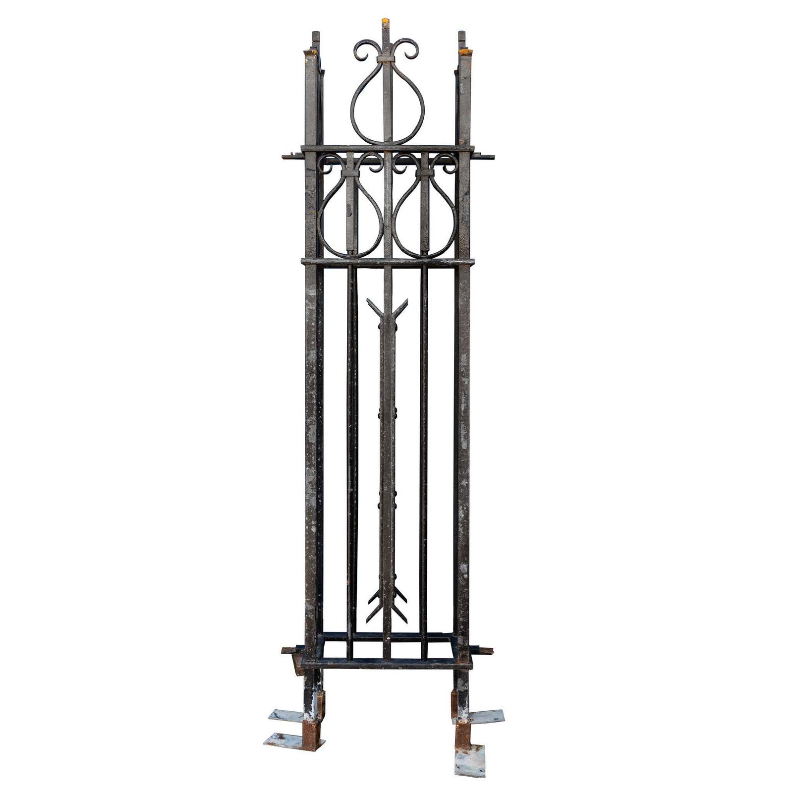 Reclaimed Complete Double Entrance Gates And Railings | In & Out Driveway photo Home Fixtures