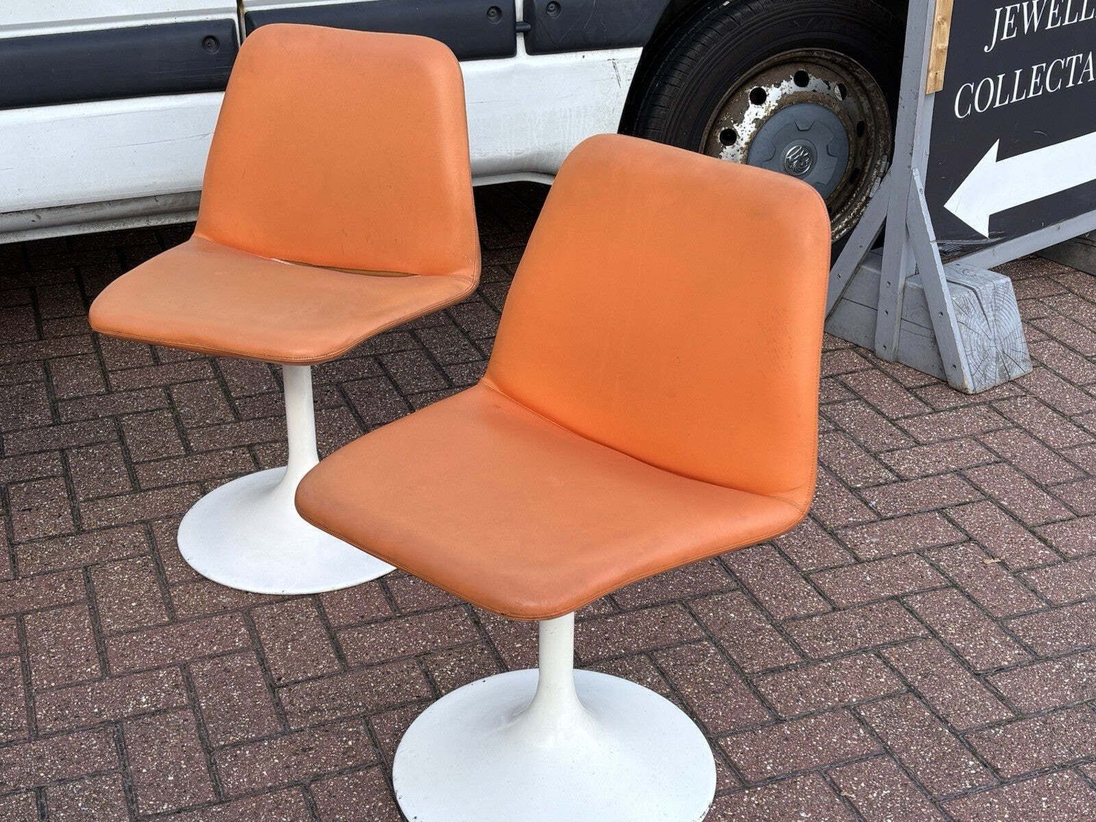 Mid Century 1970's Broderna Johanson Dining Chairs photo for sale