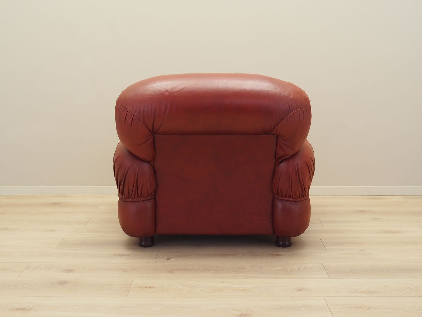 Burgundy Armchair Italian Design 1970s Production Italy photo buy