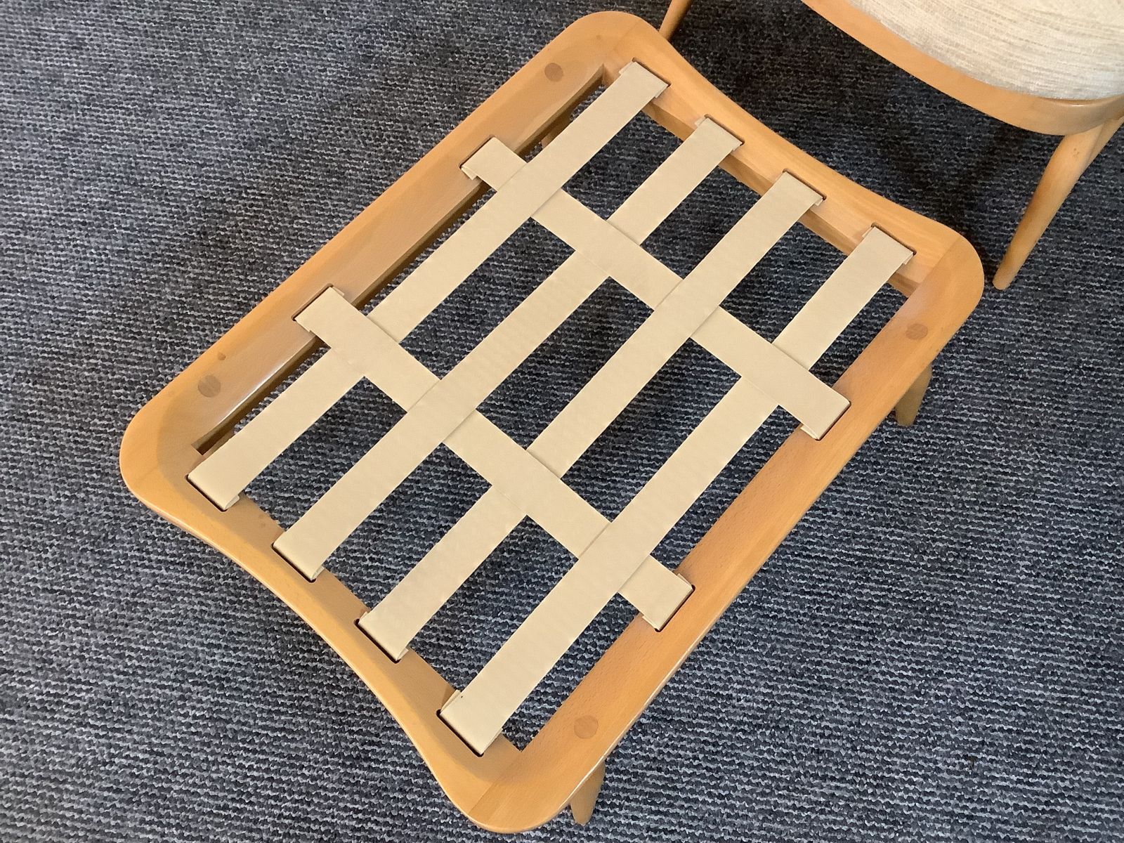 Ercol Windsor Easy Chair And Footstool. Produced 1962/76 photo vinterior