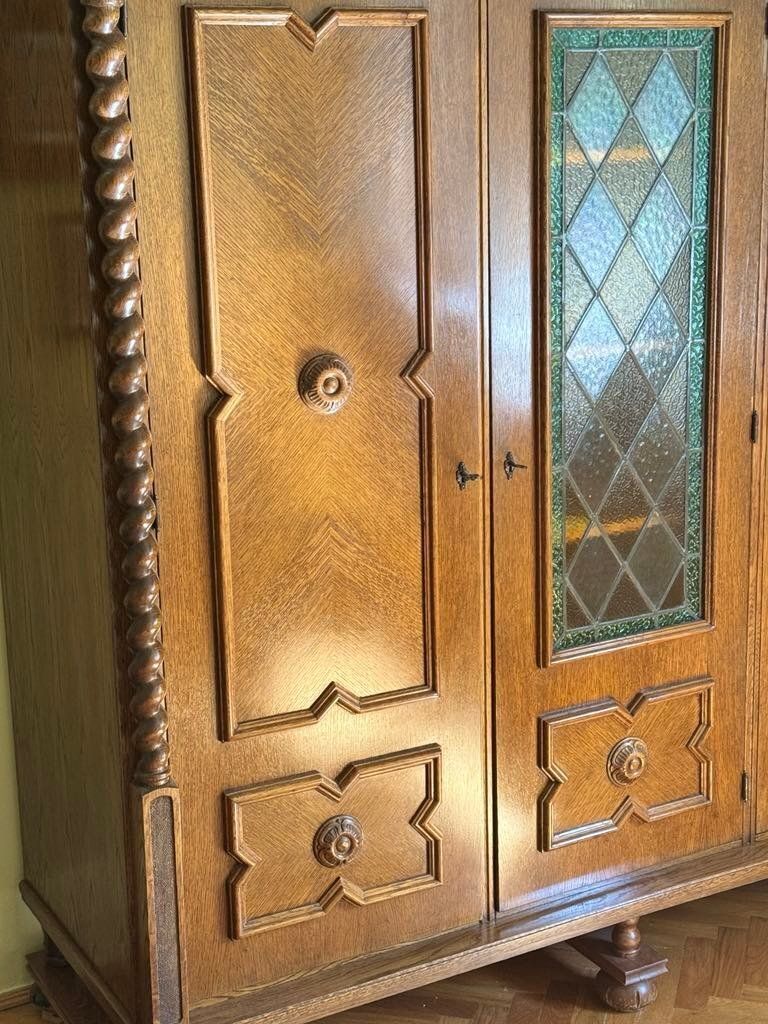 Spanish Style Oak Wardrobe, Early 20th Century photo 3088.0