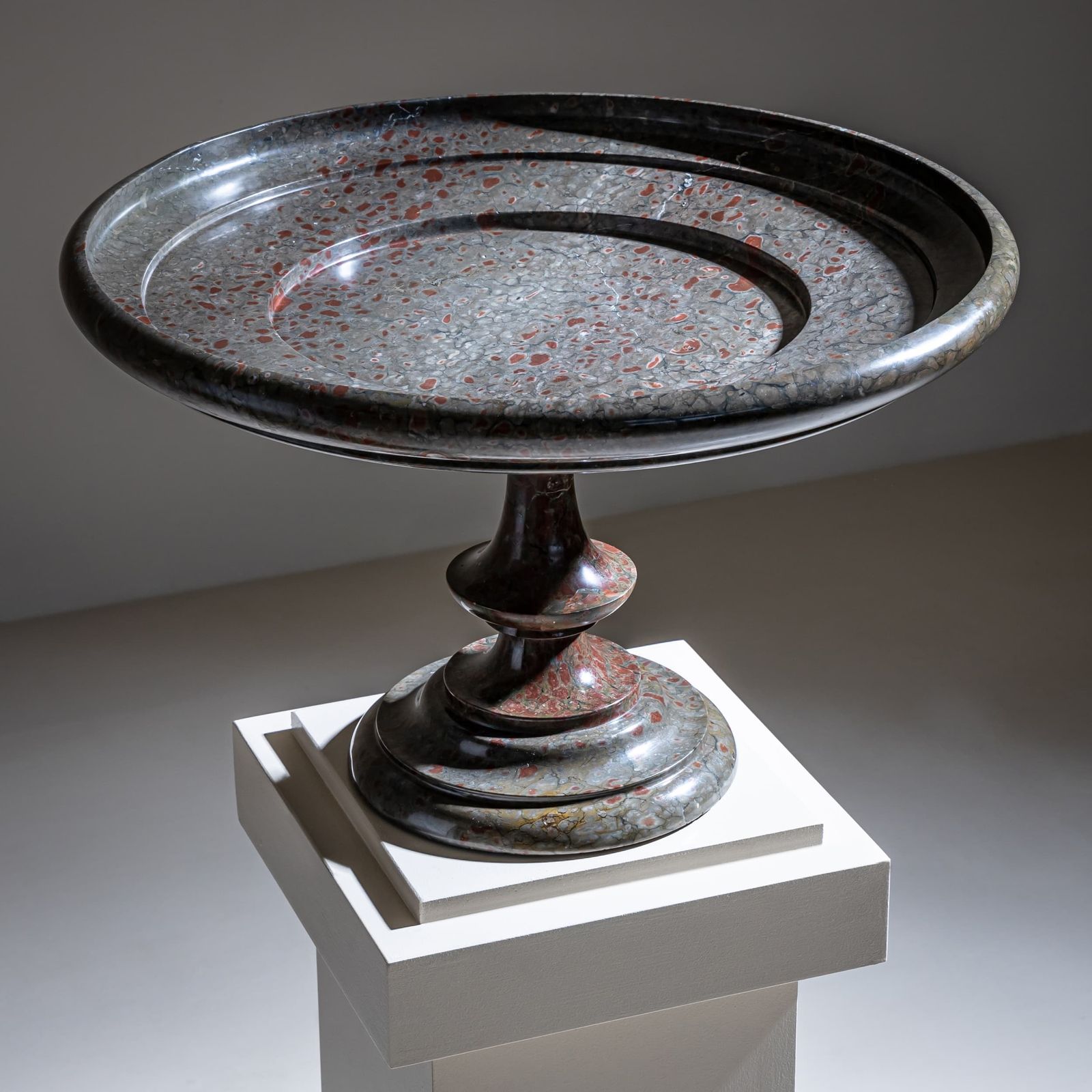 Large Braschia Tazza, Italy, 19th Century