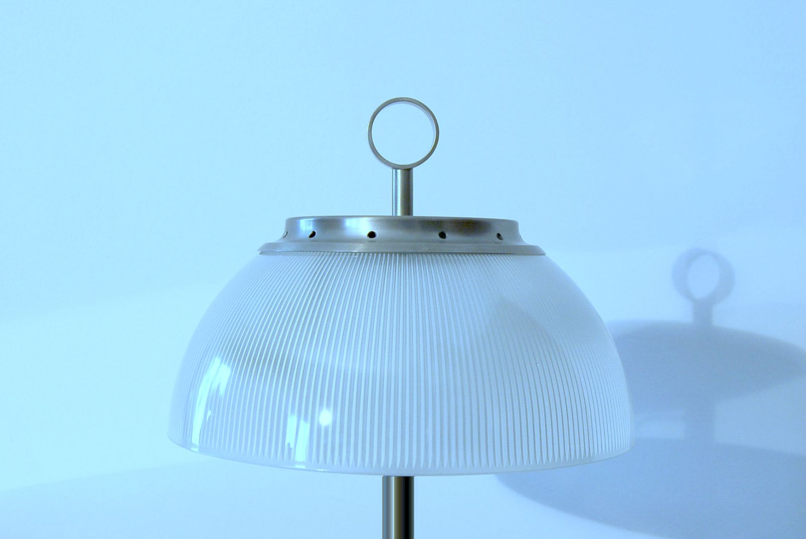 G. Missaglia Table Lamp   Prismatic Crystal And Brass   Italy 1960 photo Lighting