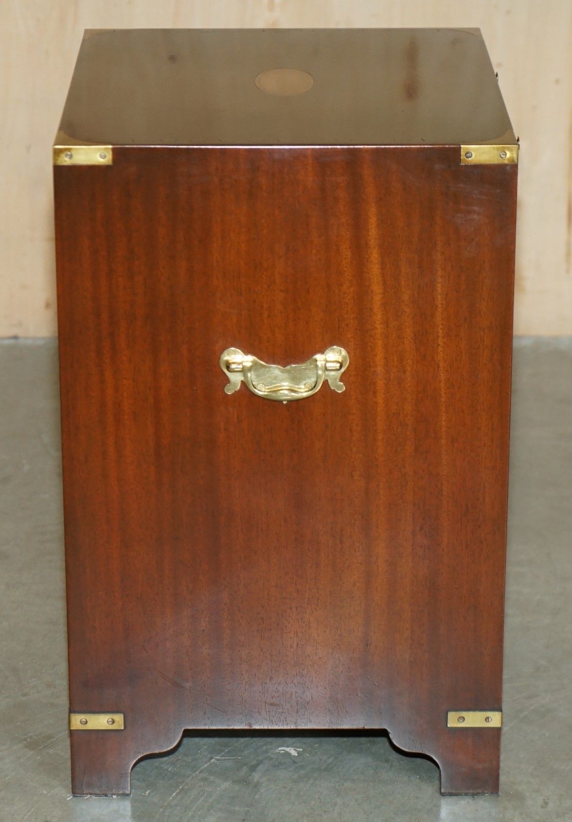 photo furniture Harrods Kennedy Military Campaign Side End Table Drawers Inc Butlers Slip Tray
