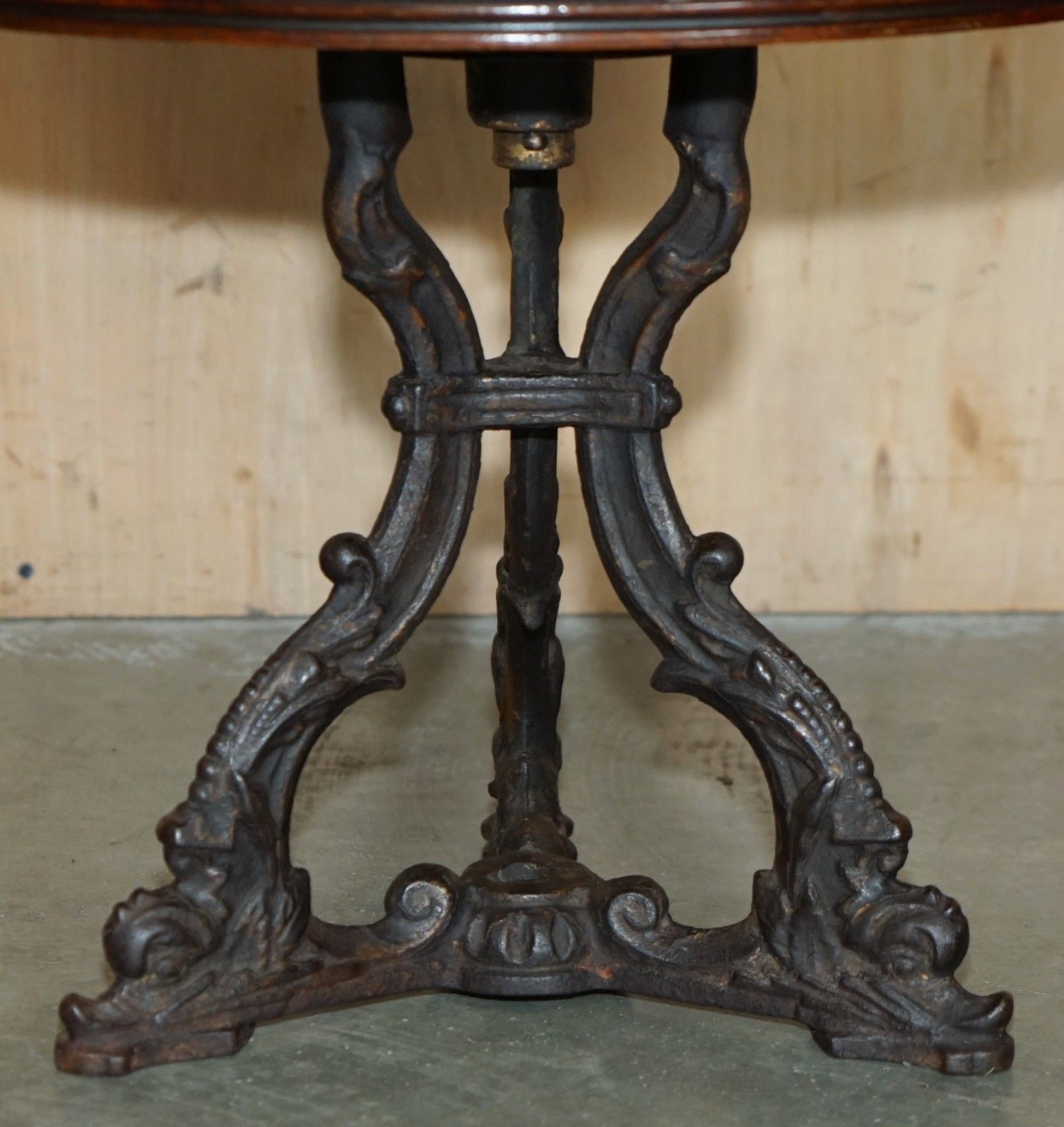 2750.0 Antique Victorian Restored Brown Leather Chesterfield Tufted Captains Chair photo