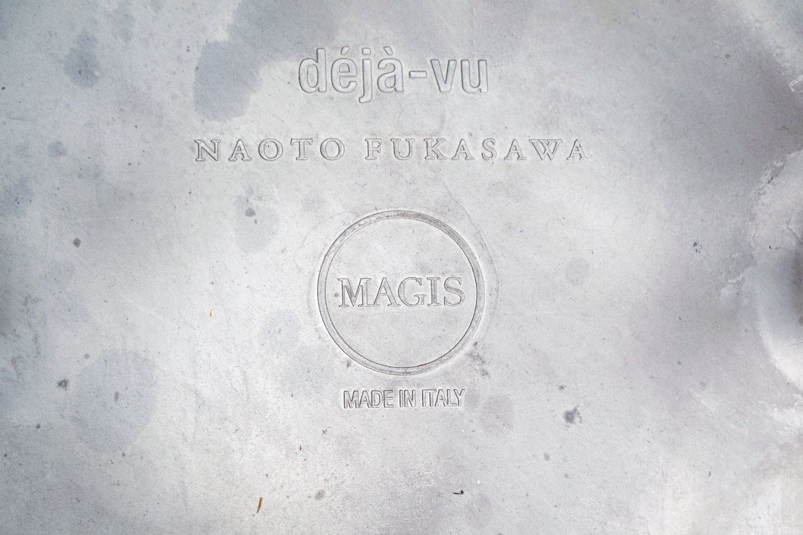 Déjà Vu Krukken In Aluminium Van Naoto Fukasawa Voor Magis, 2000s, Set Van 3 photo 975.0