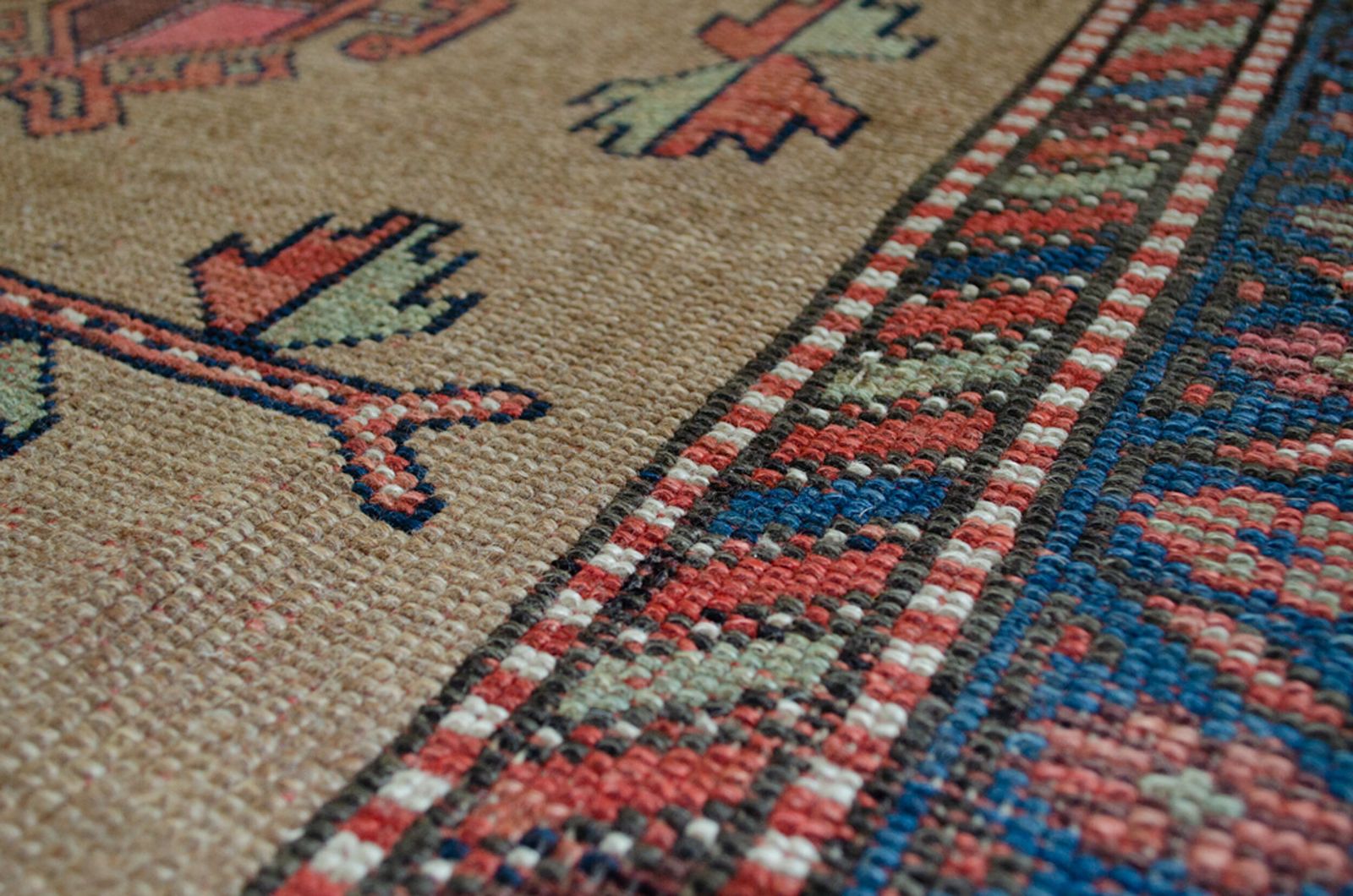 Antique Kordi Rug 234x130cm photo vintage