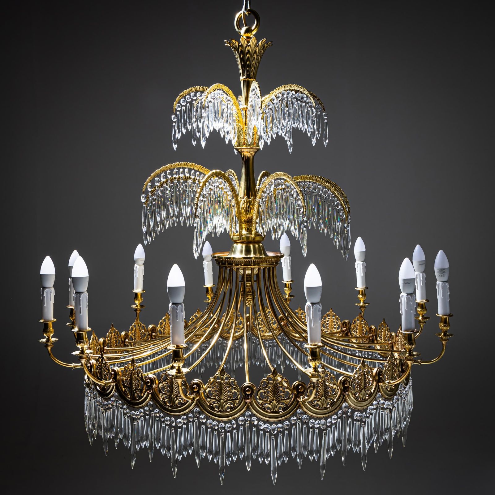Empire Style Chandelier After Schinkel, Probably Berlin, Early 20th Century photo buy