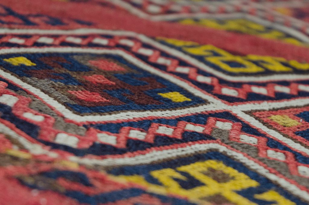 Antique Kordi Kilim Carpet 305x139cm photo furniture