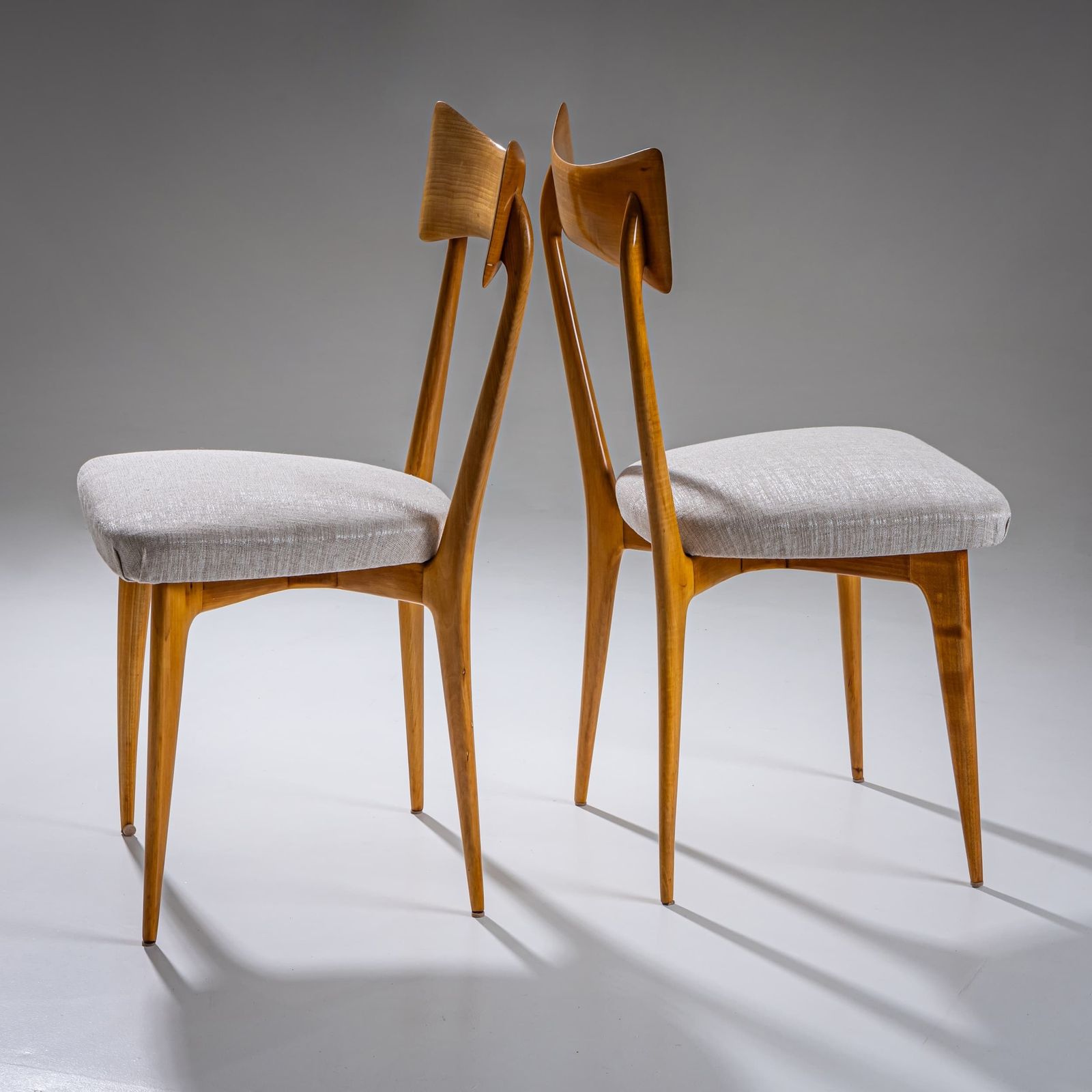 Two Chairs Attributed To Ico And Luisa Parisi, Italy, 1950s photo Furniture