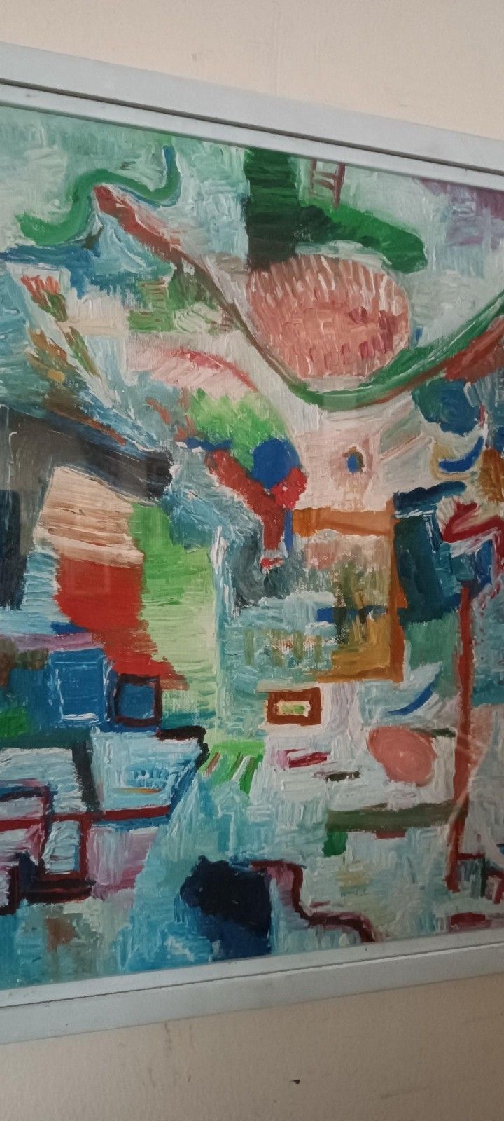 Abstract Painting Oil On Canvas Simone Ciani photo 158.0
