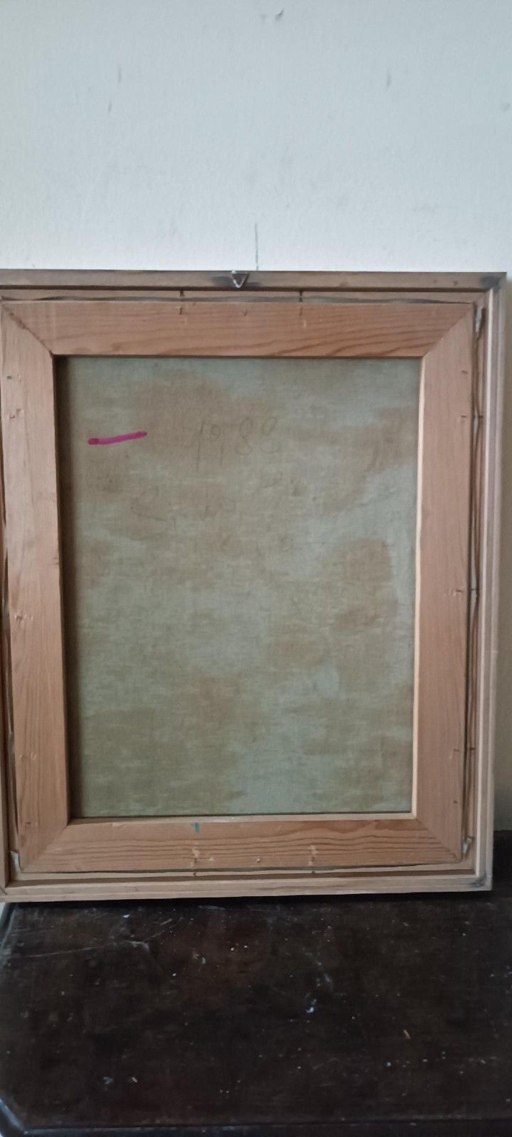 photo furniture Abstract Painting Oil On Canvas Simone Ciani