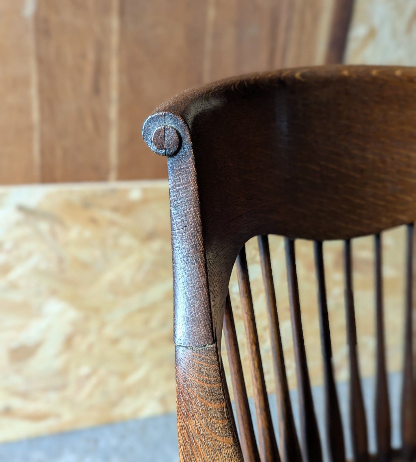 photo buy Antique Office Chair (Delivery Available) Oak C1900