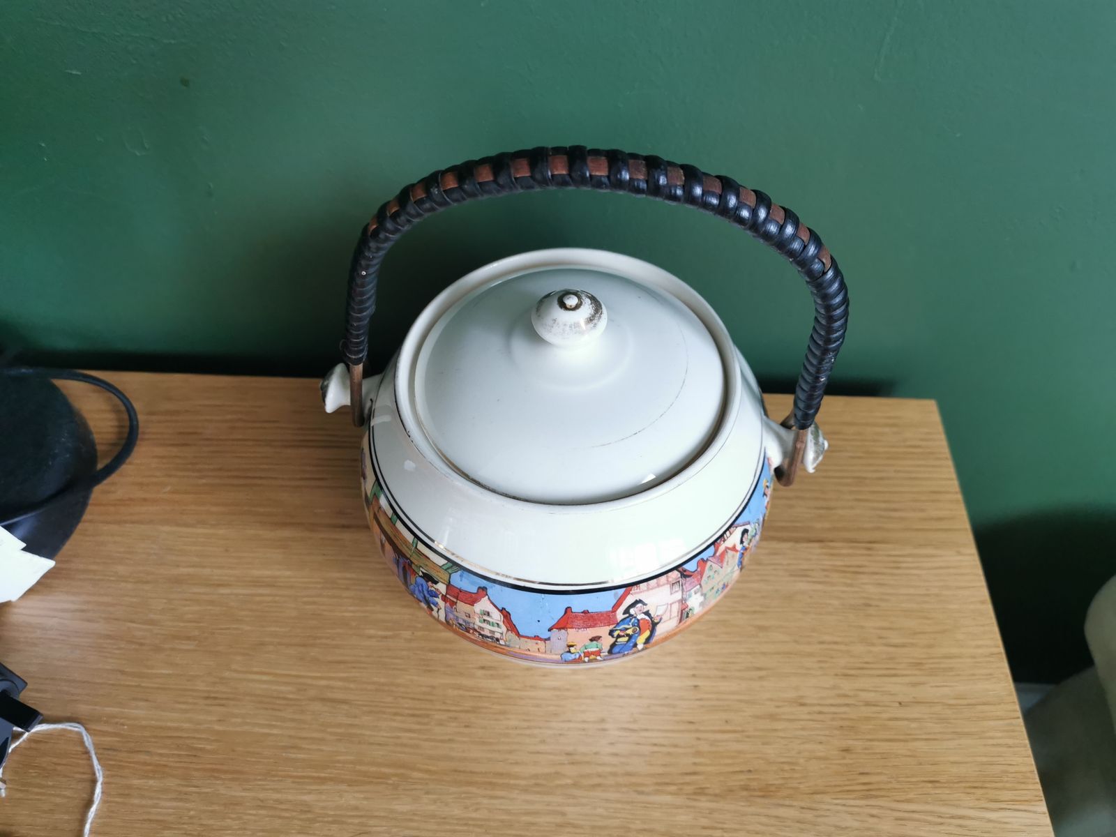 photo for sale 1930s Crown Ducal Cries Of London Biscuit Barrel