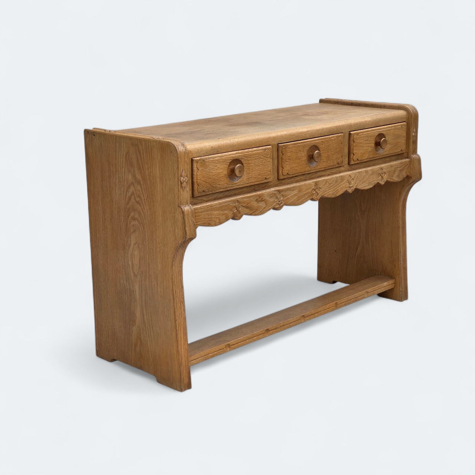 1970s, Danish Chest Of Drawers, Oak Wood, Original Good Condition.