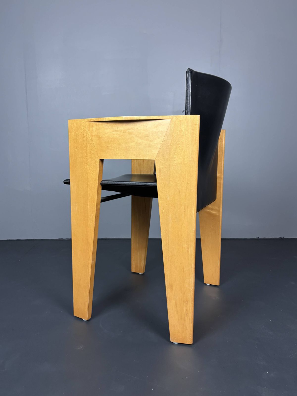 Set 6 Modernist Dining Chairs By Arnold Merckx For Arco Dutch Design 1980s photo for sale