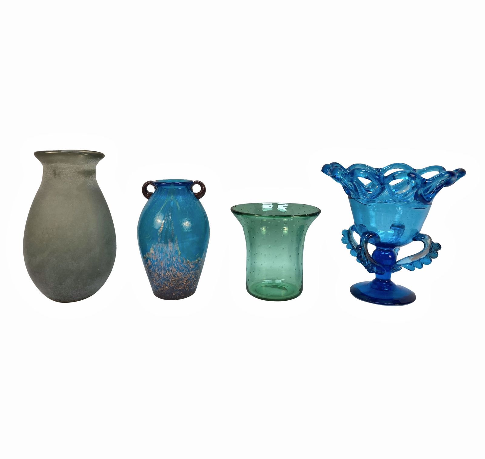 A Collection Of Four Italian Mid Century Vases