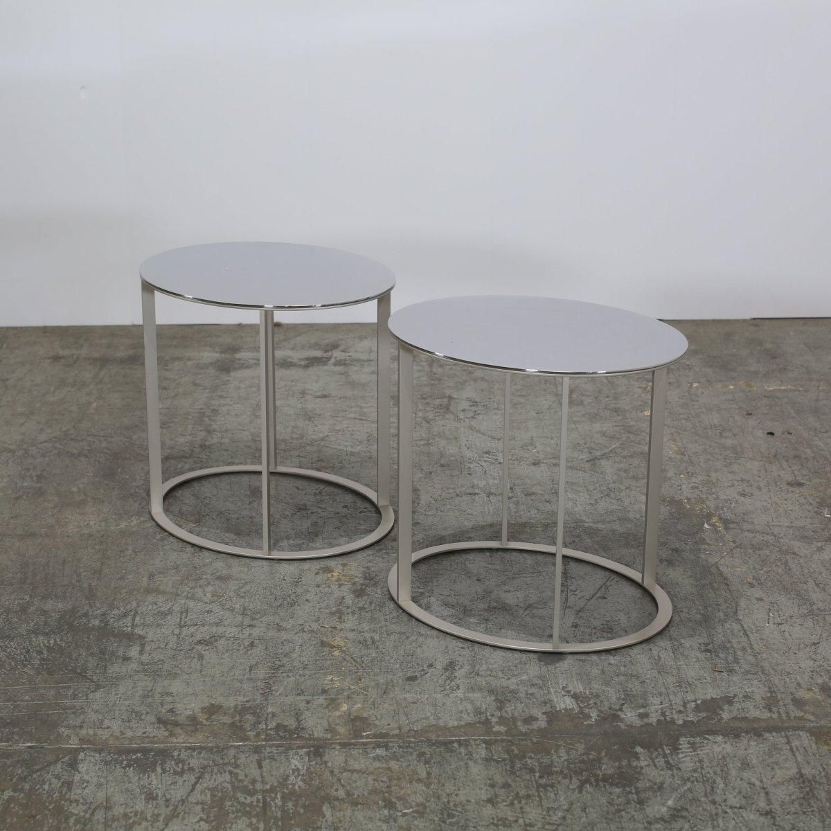 Maxalto Simplice Elios Side Table By Antonio Citterio, Set Of Two photo buy
