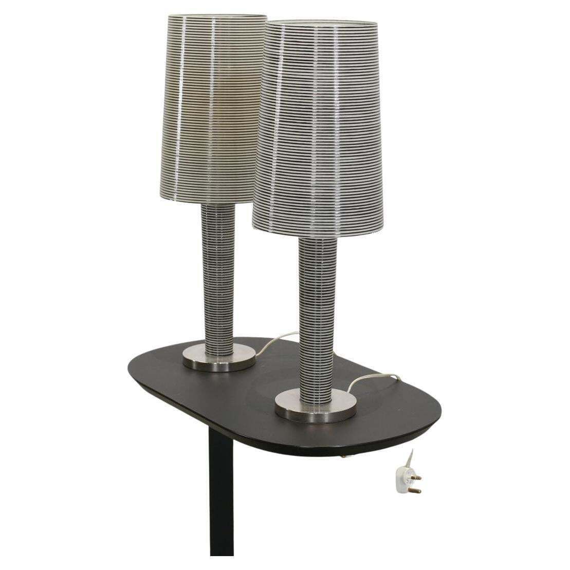 Foscarini Murano Tavolo Grande Table Lamps By Marc Sadler, Set Of Two