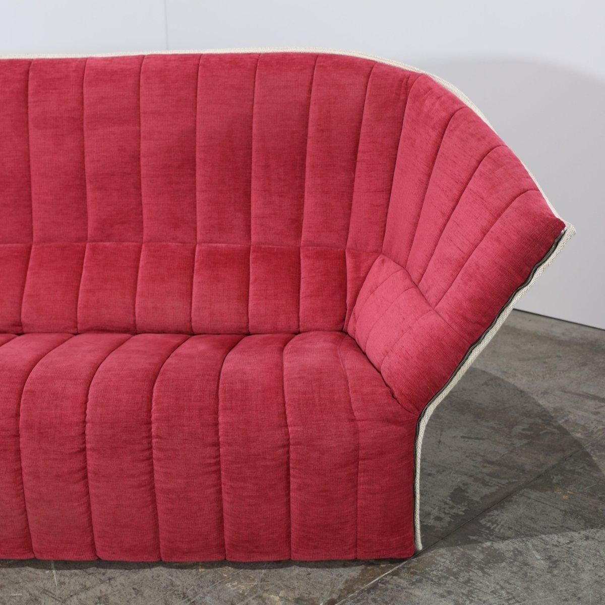 photo furniture Ligne Roset Moël Three Seater Sofa And Bench By Inga Sempé