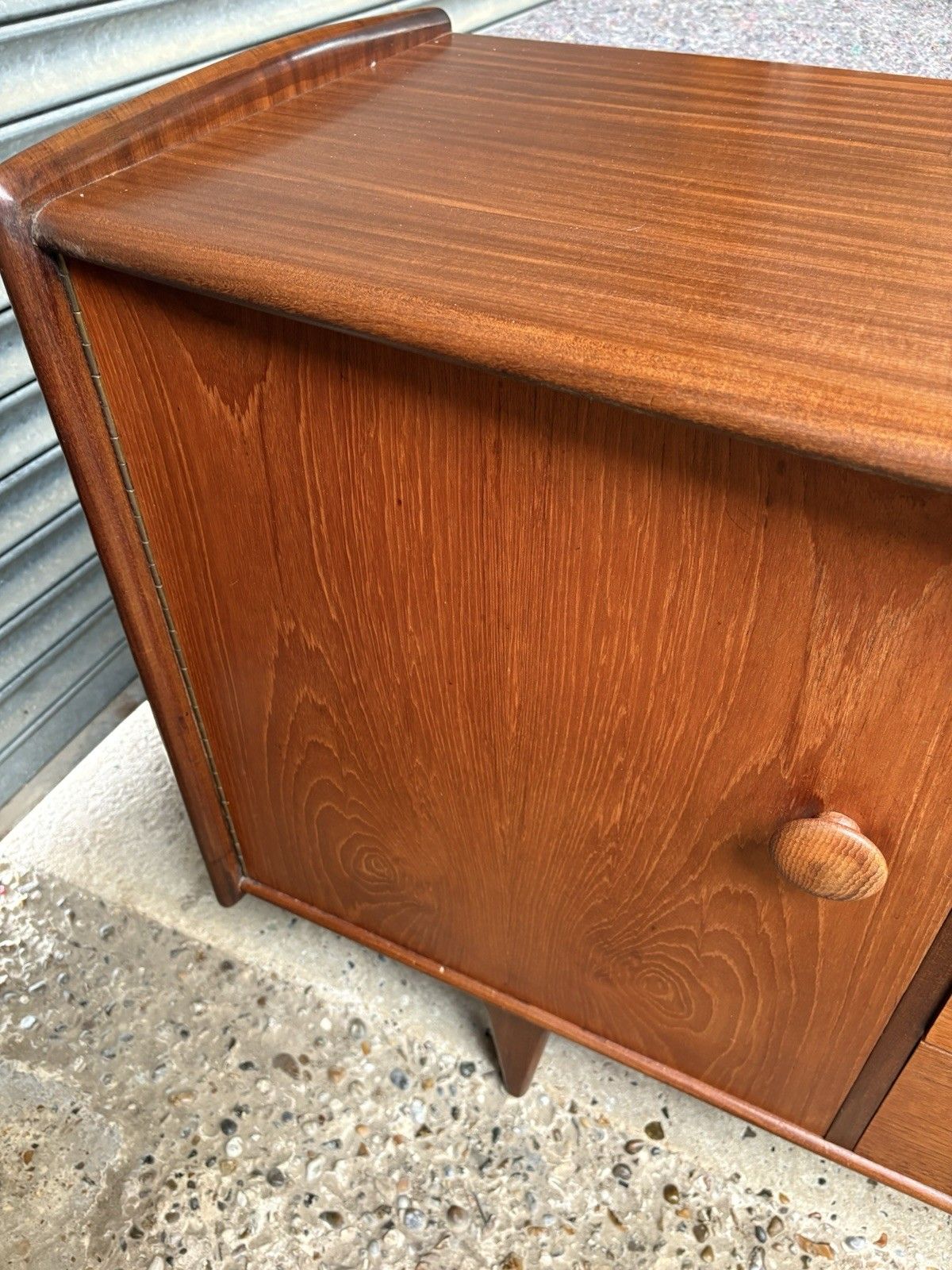 Mcm Afromosia & Teak “Volany” Sideboard By John Herbert For Younger Ltd C.1960 photo vintage
