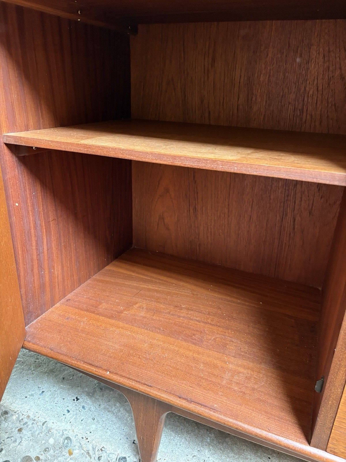 895.0 Mcm Afromosia & Teak “Volany” Sideboard By John Herbert For Younger Ltd C.1960 photo