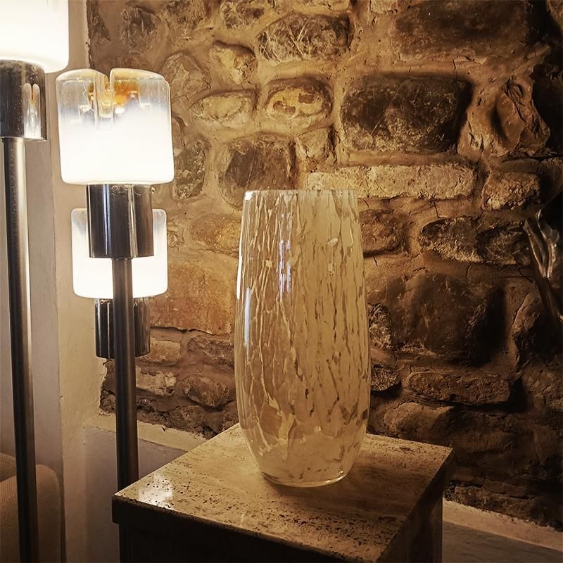 1970s Handcrafted Vase In Murano Glass   Made In Italy. photo furniture