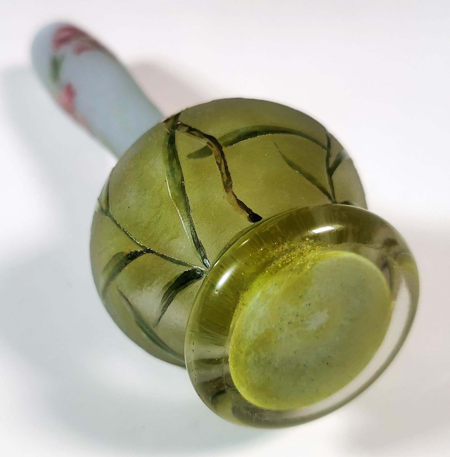 Art Nouveau Cameo Single Vase 'Daphné', Daum Nancy, France, Circa 1910/1915 photo vinterior