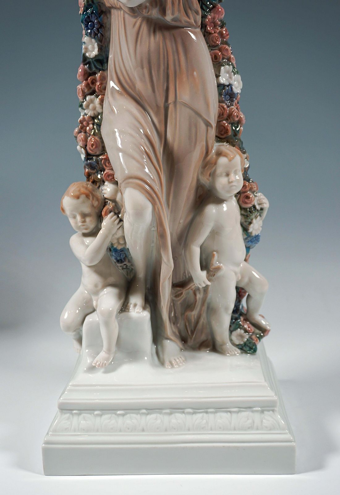 Large Porcelain Group 'Joy Of Life' By J. Limburg Rosenthal Selb Germany Ca 1923 photo vintage