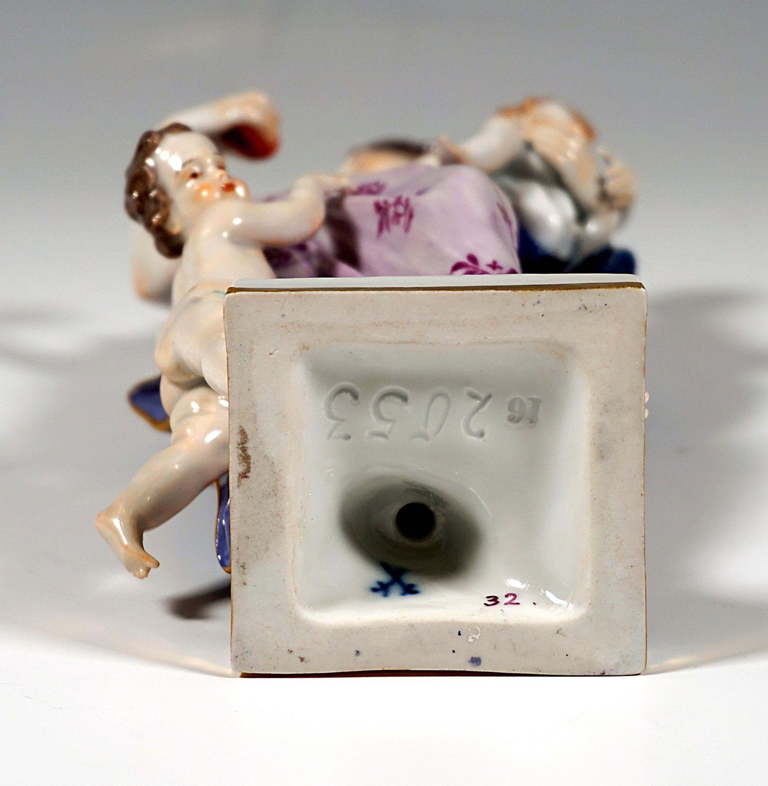 Meissen Group Allegory 'The Love', By J.J. Kaendler, Germany, Circa 1900 photo buy